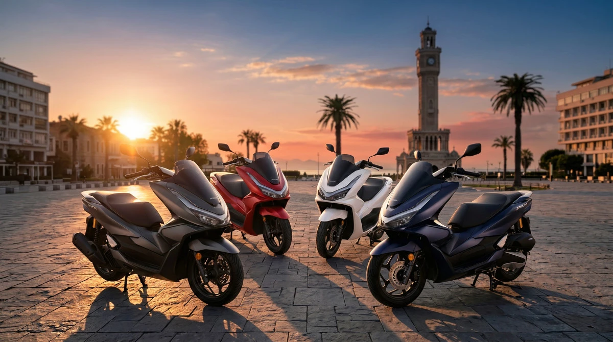 Honda T&uuml;rkiye Motosiklet&rsquo;in T&uuml;rkiye&rsquo;de &uuml;retilen ilk scooter modeli  PCX125 &ouml;n siparişe a&ccedil;ıldı