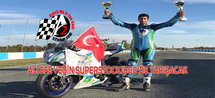 Ali Efe Yeğin Superstock1000'de Yarışacak
