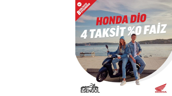 Honda Esengül Bayisinde Sıfır Faiz Fırsatı Başladı: Hayalinizdeki Motosiklete Şimdi Sahip Olun!