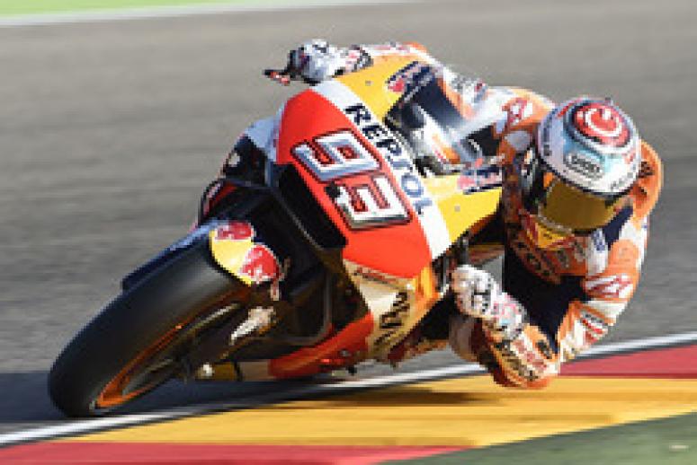 Aragon MotoGP ısınma seansı: Sisten Marquez lider çıktı