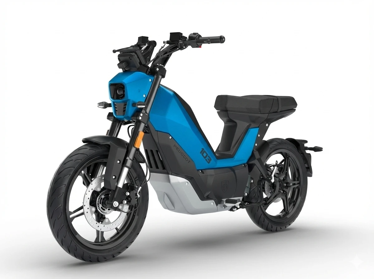 Peugeot efsane 103&rsquo;&uuml; elektrikli olarak geri getirdi