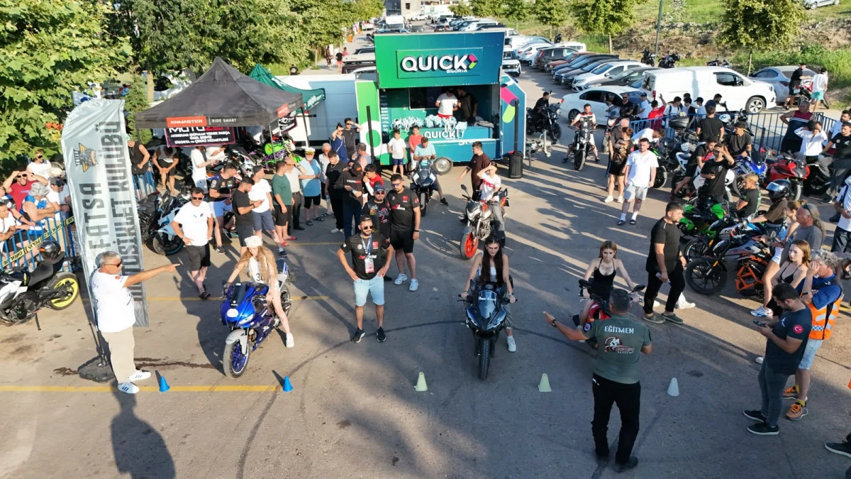Quick Sigorta motosiklet tutkusunu Fatsa sahiline taşıdı