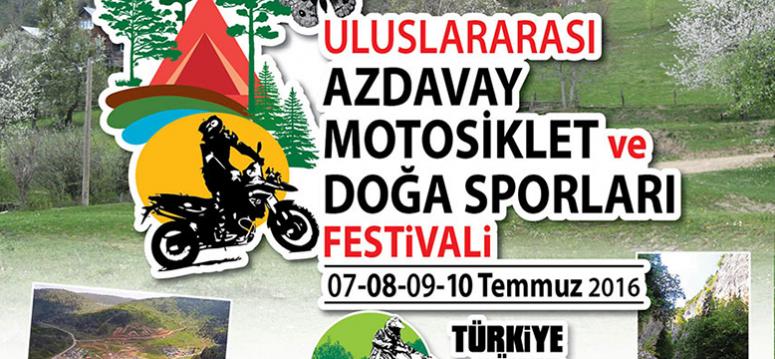 Uluslararası Azdavay Motosiklet ve Doğa Sporları Festivali Azdavay’da