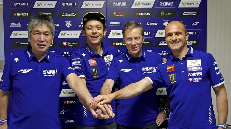 Rossi Yamaha ile olan sözleşmesini 2018 sonuna kadar uzattı